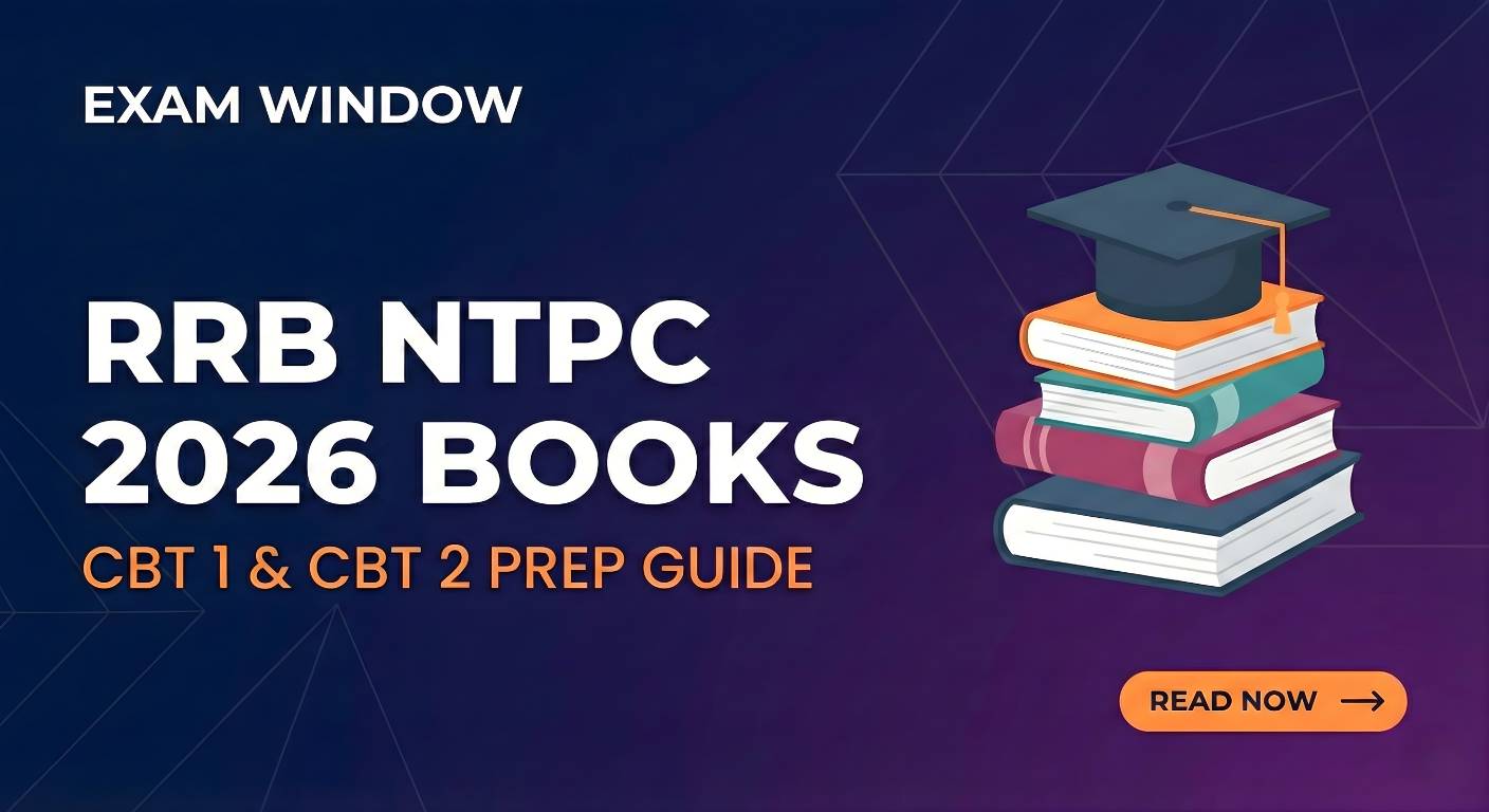 5 Best RRB NTPC 2026 Books for CBT 1 & CBT 2 | Latest Exam Preparation Guide